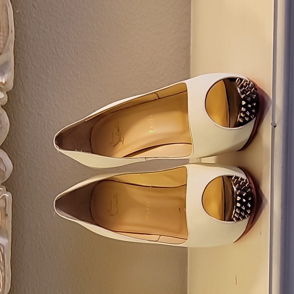Christian Louboutin 120mm spiked heels 39.5. - Picture 2 of 15
